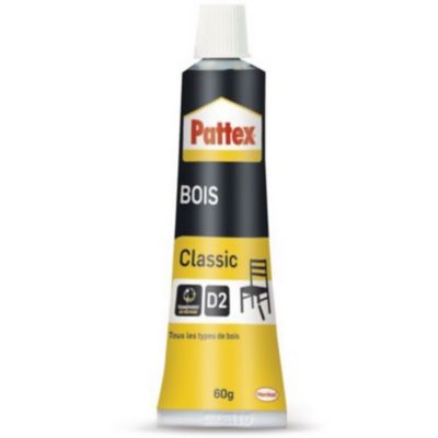 Colle à bois Pattex 55 ml Transparent