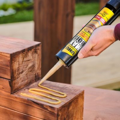 Colle à bois sans PU UHU, cartouche 380g
