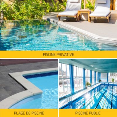 Colle à carrelage extérieur Sika SikaCeram Piscine 25 kg