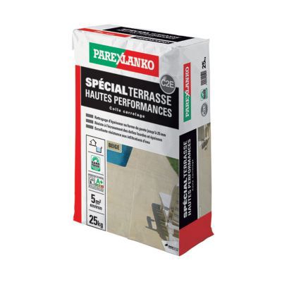 Colle à carrelage spéciale terrasse Parexlanko 25 kg