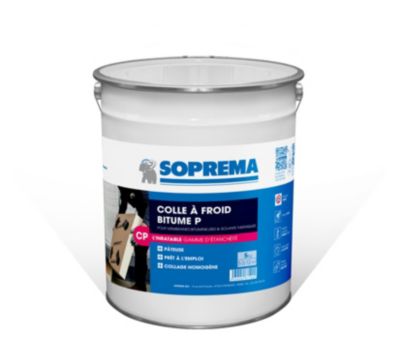 Colle à froid bitume en pâte 5kg Soprema