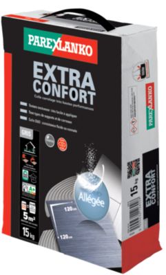 Colle carrelage Extra confort Allégée Parexlanko 15 kg