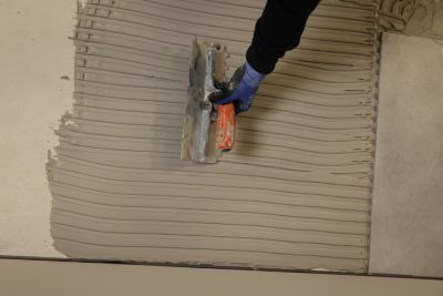 Colle carrelage flex intérieur et extérieur gris idéal grands carreaux 25 kg ParexLanko Flex Eco2