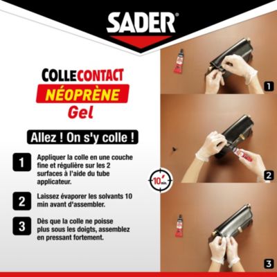 Colle contact néoprène Sader gel 55 ml