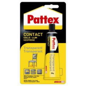 Colle contact transparente Pattex 50 g