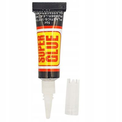 Colle Cyanoacrylate Super Glue 3 g - Séchage Rapide, Haute Résistance, Multi-Matériaux, Usage Domestique