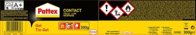 Colle de contact au néoprène gel 300g