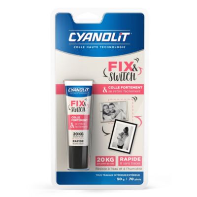Colle de décoration Cyanolit Fix&Switch 50g