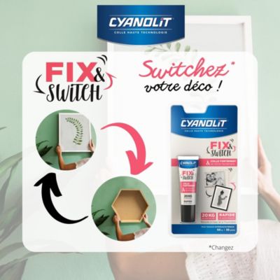 Colle de décoration Cyanolit Fix&Switch 50g