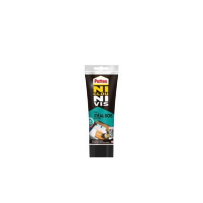 Colle de fixation pour bois intérieur Pattex ni clou ni vis tube 260g