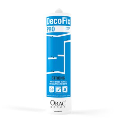 Colle Decofix Pro FDP500 Orac Decor - fixation corniches, moulure, plinthes - 290 ml A l'unité