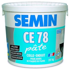 Colle-enduit pour joint CE 78 en pâte Semin 25kg