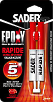 Colle Epoxy bi-composant Sader Rapide Seringue 25 ml