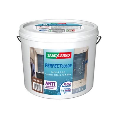Colle Et Joint Carrelage Sol Et Mur Interieur Exterieur Parexlanko Perfect Color Chocolat 2 5kg Castorama