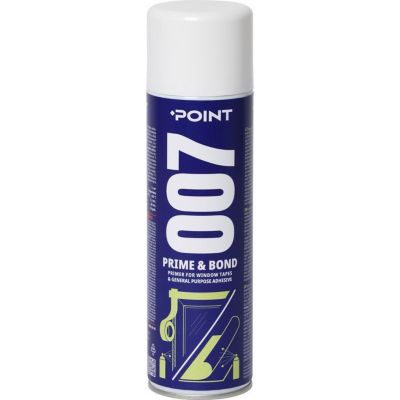 Colle et primaire en aérosol - POINT - POINT 007 PrimeBond - 2-en-1 colle et primaire - séchage rapide - Usage pro