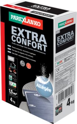 Colle extra confort 4 kg Parexlanko mur et sol