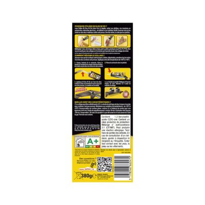 Colle Fixation Pattex NCNV 2+1 380g