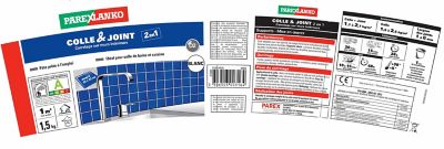 Colle & joint pâte blanc Parexlanko 1,5 kg