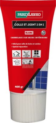 Colle & joint pâte blanc Parexlanko 1,5 kg