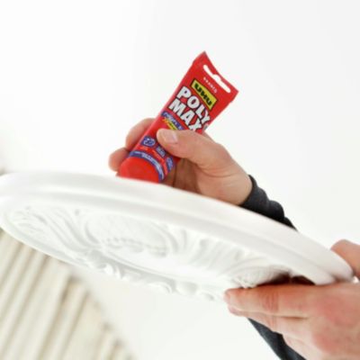 Colle mastic extra forte express UHU Poly Max blanc tube 165g