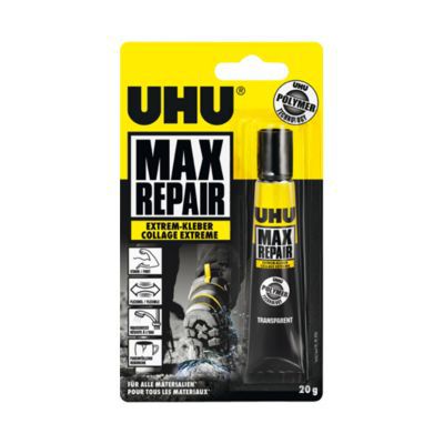 Colle Max Repair 20 grammes UHU Transparent