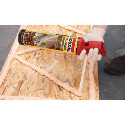 Colle mousse de construction Genius Gun 600ml Soudal
