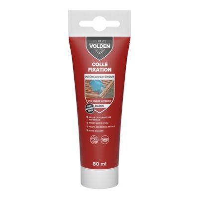 Colle MS polymère Volden 80 ml blanc