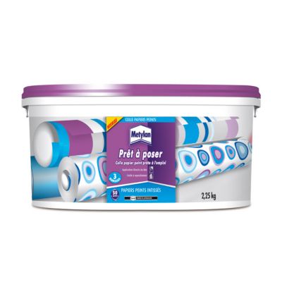 Colle à Papier Peint STATUS PROFI 250 G – Pour Intissé Et Vinyle, 40 M²