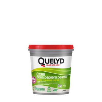 Colle papier peint Quelyd pâte avec indicateur coloré 1kg