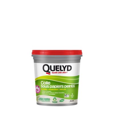 Colle papier peint Quelyd pâte avec indicateur coloré 1kg