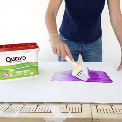 Colle papier peint Quelyd pâte avec indicateur coloré 1kg