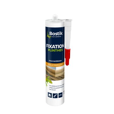 Colle Parquets Bostik Fixation Plinthes Cartouche 310 ml
