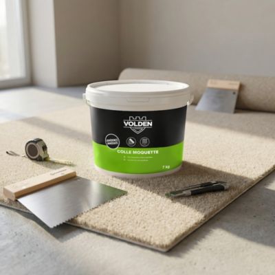 Colle pâte pour moquette et fibres naturelles Volden 7kg