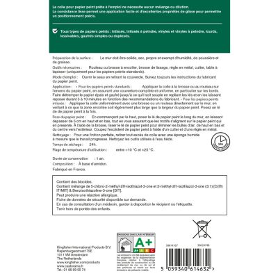Colle pâte pour papier peint Volden 5kg