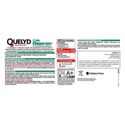 Colle pâte pour plaques Depron Quelyd 3kg