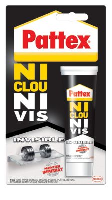 Colle Pattex Ni clou ni Vis transparente tube 40g | Castorama