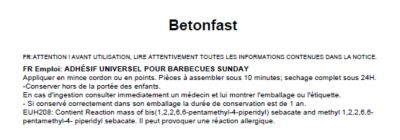 Colle pour Béton Fast 260 ml Mcz Sunday