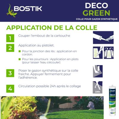Colle pour gazon synthétique Bostik 290ml
