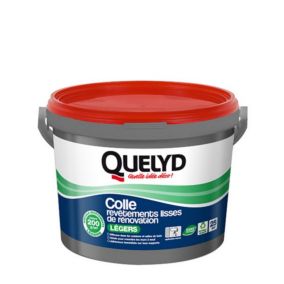 Colle pour revêtements lisses de rénovations légers (jusqu'à 200g/m²) Quelyd pâte 5kg