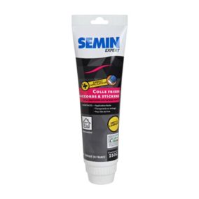 Colle pour Stickers Semin, Frises et Raccords Papiers Peints, Tube de 250 g