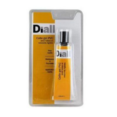 Colle PVC pour tubes et raccords rigides Diall 60ml