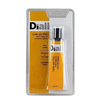 Colle PVC pour tubes et raccords rigides Diall 60ml