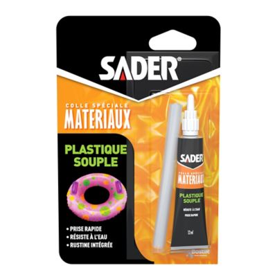 Colle Sader pour Plastique Souple Tube 12 ml