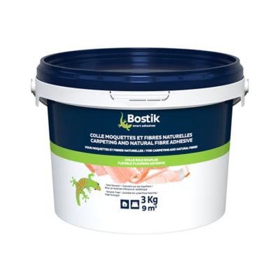 Colle Sols Souples Bostik pour Moquettes et Fibres naturelles Pâte 3 kg — free download