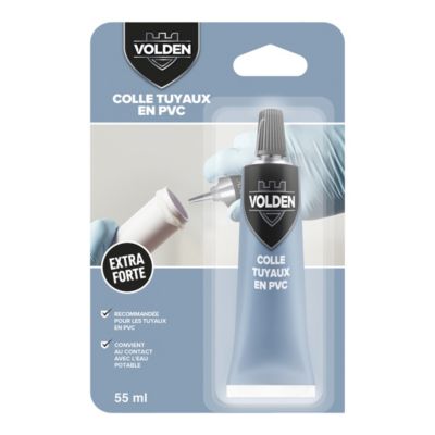 Colle spécial tuyaux PVC par solvant Volden 55 ml