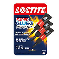 Colle Superglue-3 Power Flexgel Loctite 3g