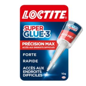 Colle Superglue-3 Précision Max Loctite 10g