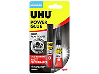 Colle UHU Power glue tous plastiques format gel