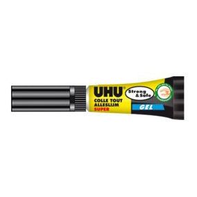 Colle UHU Strong&Safe en gel tube 3 grammes