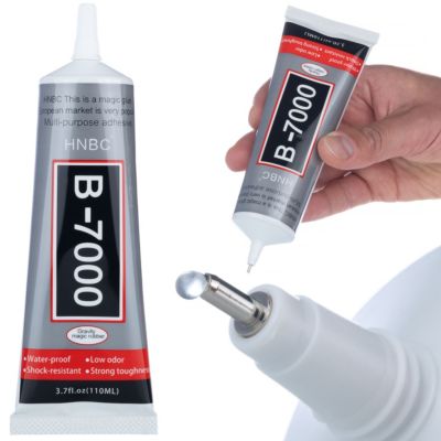 Colle Universelle B-7000 110 ml - Haute Précision, Séchage Rapide, Multi-Matériaux, Réparation Électronique